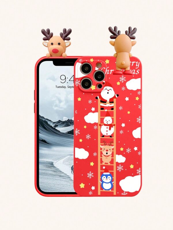 Case rojo navidad