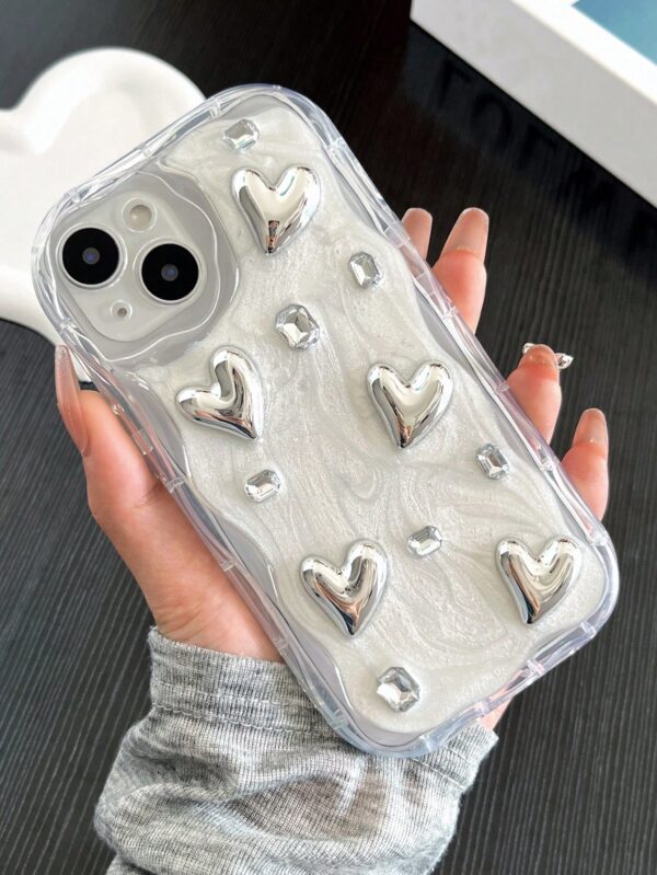 Case corazones 3D