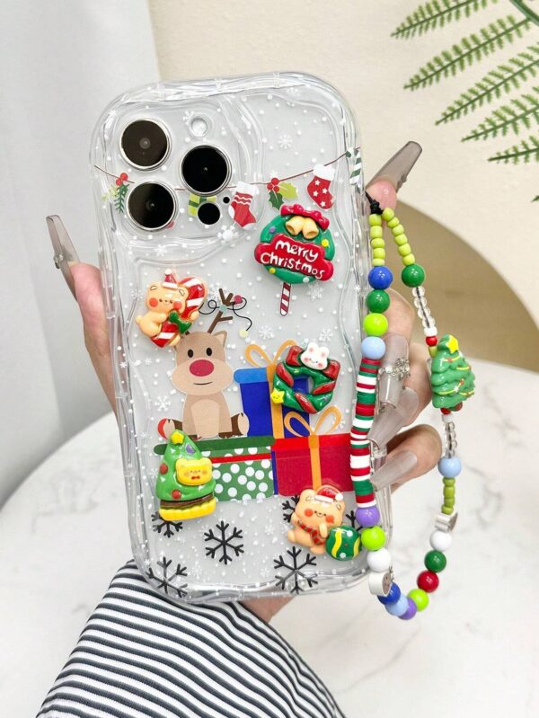 Case navidad 3D con strap