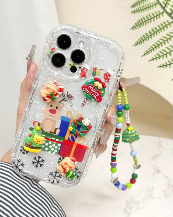 Case navidad 3D con strap - Image 4