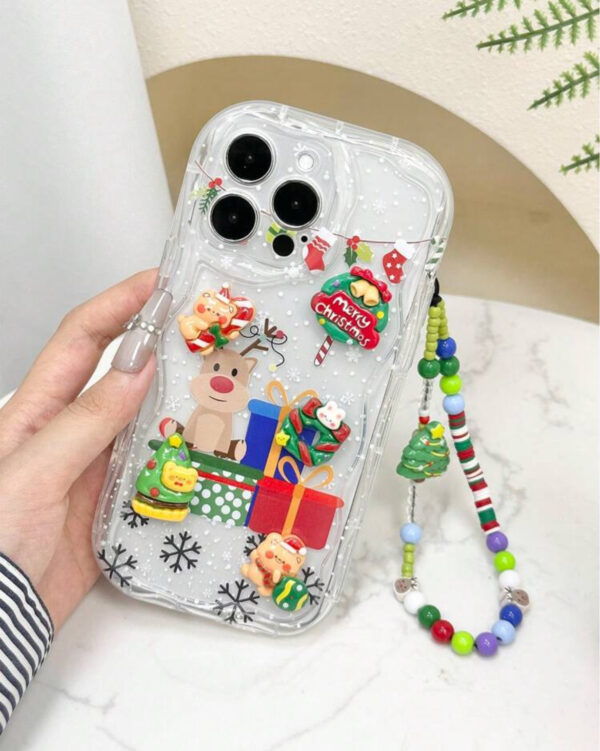 Case navidad 3D con strap - Image 5